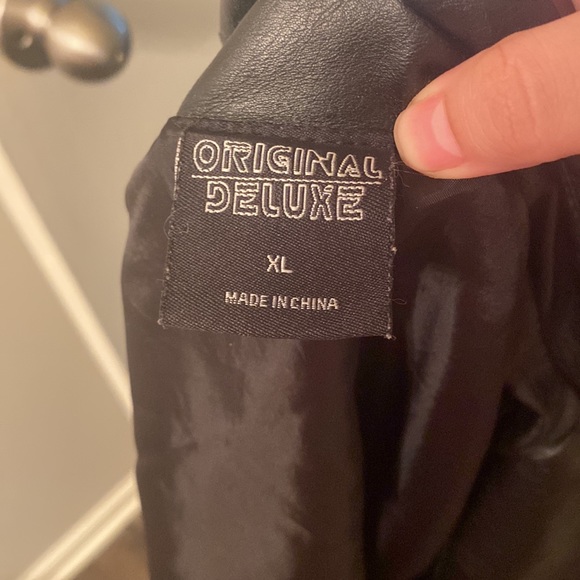 XL original deluxe leather jacket - Picture 3 of 3